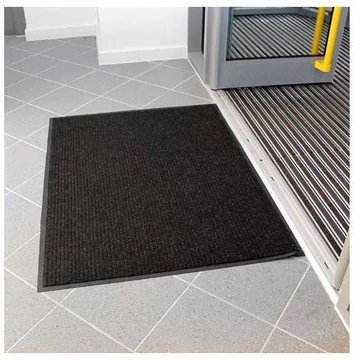 Toughrib szennyeződésgátló szőnyeg beltérre, fekete, 1,2 x 0,8 m