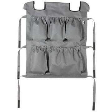 Textil függöny 5 nagy zsebbel az edények számára