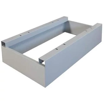 Alapja a WEMO ruhatár szekrényének, szélessége 600 mm, színe világosszürke RAL7035