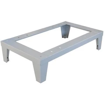 4 lábas talp a WEMO ruhatár szekrényéhez, szélessége 600 mm, világosszürke RAL7035