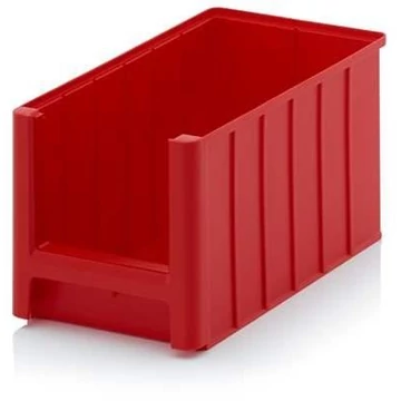 SK állványdobozok, piros, ma x sz x mé: 350 x 210 x 200 mm