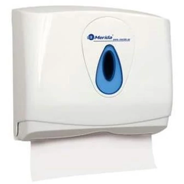 Papírtörlő adagoló TOP, 250 darabos mennyiség, kék töltöttségi szint jelző