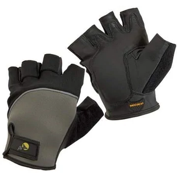 Munka kesztyű ujjak nélkül, finom kecskebőrből, fehér, méret. 10.