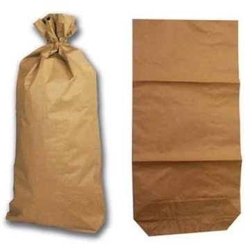 Papírzacskók 80 l, ma x sz x mé: 900x500x180 mm, barna színű, 100 csomag