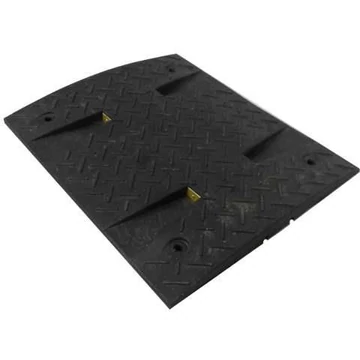 Forgalomlassító küszöb 20 km/h ajánlott sebességhez, standard elem 500 mm, fekete szín