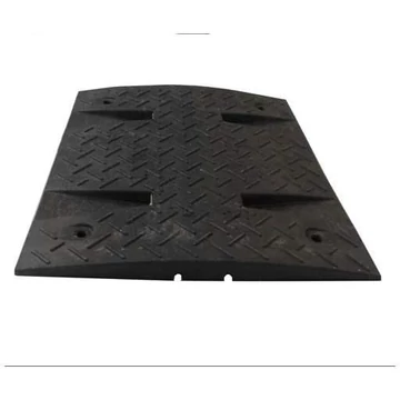 Forgalomlassító küszöb 30 km/h ajánlott sebességhez, standard elem 500 mm, fekete szín