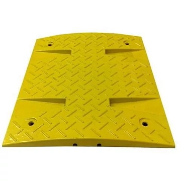 Forgalomlassító küszöb 30 km/h ajánlott sebességhez, standard elem 500 mm, sárga szín