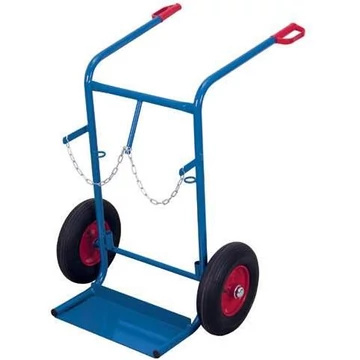 VARIOfit gázpalackos kocsi, 2 db 210-250 mm átmérőjű palackhoz, gumiabroncsok