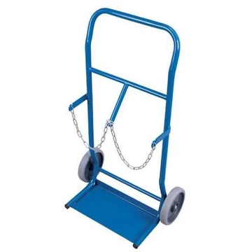 VARIOfit gázpalackos kocsi, 2 db 140 mm átmérőjű palackhoz, tömör gumiabroncsokkal