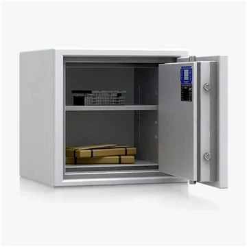 Tűzvédett széf (S60P, S2 osztály), ma x sz x mé: 440x463x427 mm, súly 99 kg, 1 polc