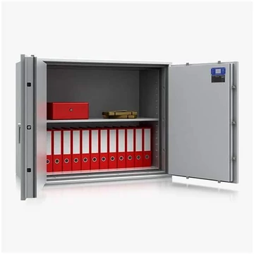 S60P és S2 biztonsági szekrény, kívül: 901 x 1128 x 559 mm, súly 394 kg, 1 polc