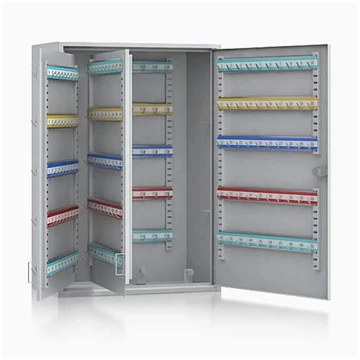 Kulcstartó, 250 horog, ma x sz x mé: 550 x 380 x 205 mm