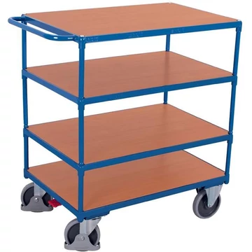 VARIOfit asztalkocsi, 4 rétegű fa alapú panel (MDF), 1000x700 mm, teherbírás 500 kg