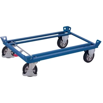 VARIOfit alváz raklapokhoz és konténerekhez, 1200x1000 mm, magasság 350 mm, teherbírás 1200 kg