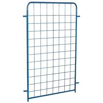 Hosszirányú rácsos fal, rögzíthető, magassága 1530 mm, VARIOfit kocsikhoz 850x500 mm