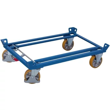 VARIOfit alváz raklapokhoz és tárolókhoz, 1200x1000 mm, teherbírása 1800 kg