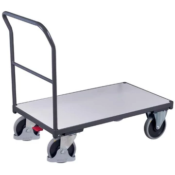 ESD platós kocsi VARIOfit, 880x500 mm, teherbírás 400 kg