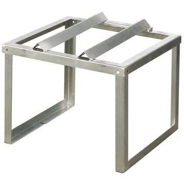 Acél hordótámasz 1 hordóhoz, ma x sz x mé: 600x550x453 mm