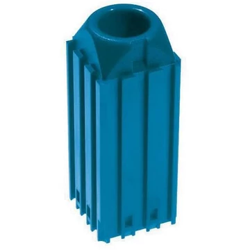 Műanyag doboz kúpos szárú szerszámokhoz MORSE - M2, 3x3 modul, kék színű.
