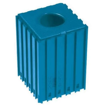 Műanyag doboz CAPTO - C 3 típusú szerszámeltávolításhoz, 5x5 modul, kék színű.