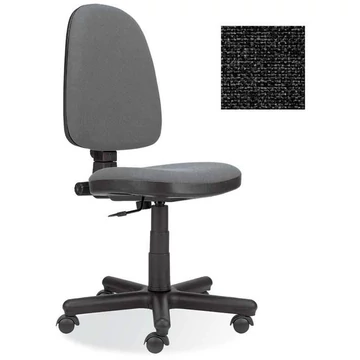 PRESTIGE ipari forgószék, kartámaszok nélkül, Oban kárpit színű antracit