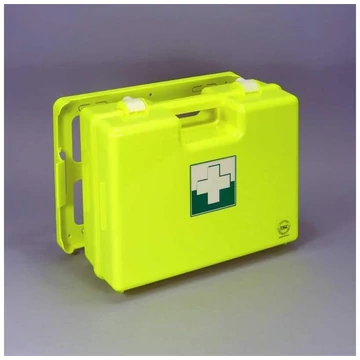 FLUO elsősegély-készlet, 310x420x150 mm, tartalom nélkül