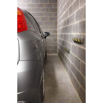 Figyelmeztető és védelmi profil, öntapadó, 500 x 70 mm, sárga-fekete színű, 2 darabos csomagolásban