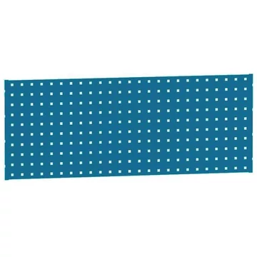 Perforált lemez, kék színű RAL5012, hosszúság: 1000 x 380 mm