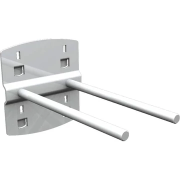 Dupla horog 0 °, horganyzott, hossza 150 mm, PU 5 db