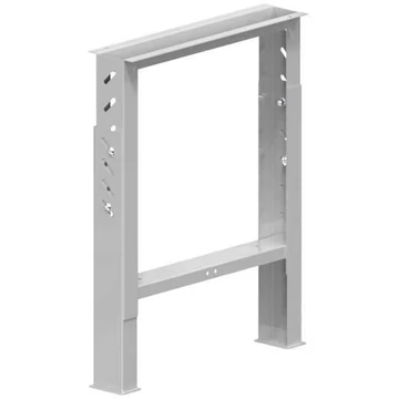 Munkaasztal láb, állítható magasság 630-1030 mm, mélység 603 mm, szürke RAL7035