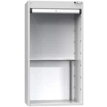 Szekrény CNC szerszámokhoz, hxma 1044x1950 mm, alumínium redőnyök, szürke RAL7035