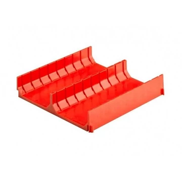 Műanyag fiókelválasztók - modul 153 x 153 mm, 2 mélyedés