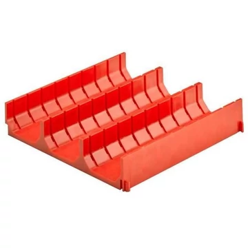 Műanyag fiókelválasztók - modul 153 x 153 mm, 3 mélyedés