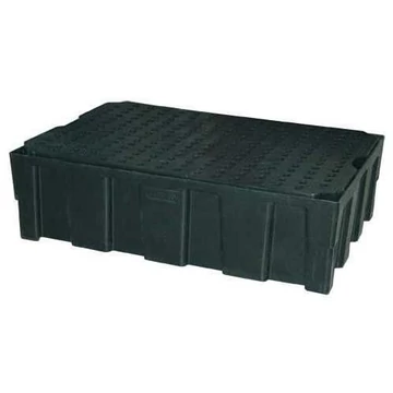 Euro-PE gyűjtőtálca 1205 x 805 mm, PE rostélyos