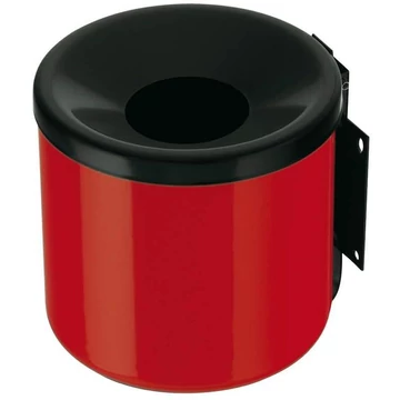 Fali hamutartó, 1 l térfogatú, vörösre festett