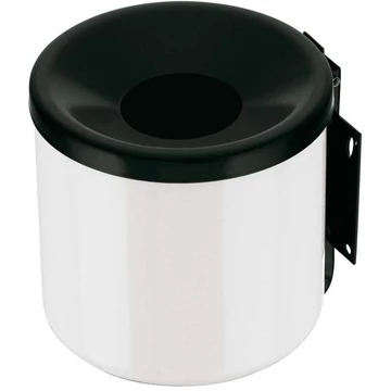 Fali hamutartó, 1 l térfogatú, lakkozott fehér színű