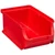 Professzionális állványdoboz, 160 x 102 x 75 mm, piros színű, 24 darabos csomag