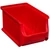 Professzionális állványdoboz, 235 x 150 x 125 mm, piros színű, 24 darabos csomag