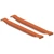 Mélységi alátámasztás vízszintes tároláshoz, narancssárga RAL2001, mélység 1100 mm, teherbírás páronként 1100 kg
