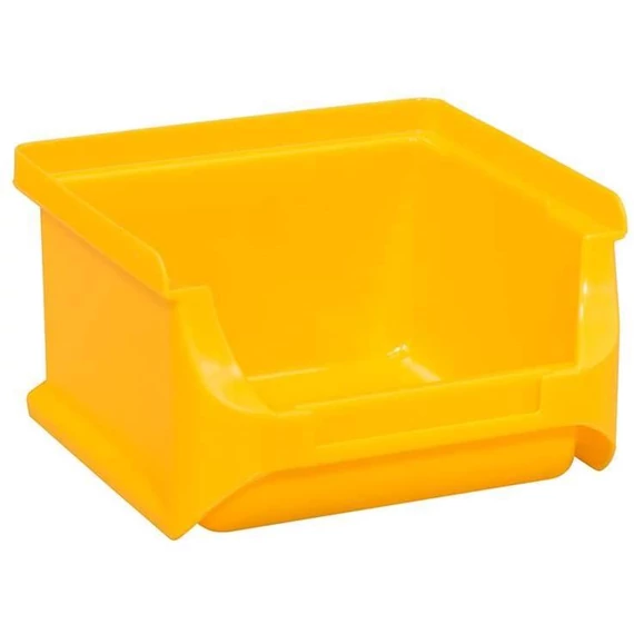 Professzionális állványdoboz, 100 x 102 x 60 mm, sárga színű, 30 darabos csomag