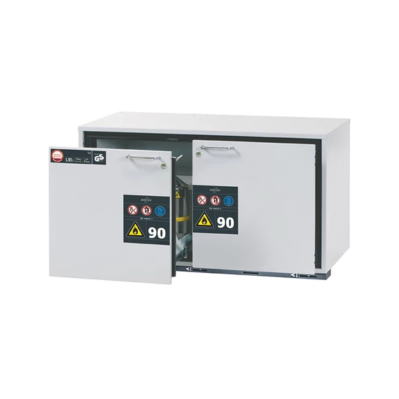 Biztonsági tárolószekrény UB-LINE UB90.060.110.2S 2x fiók (rozsdamentes acélból)